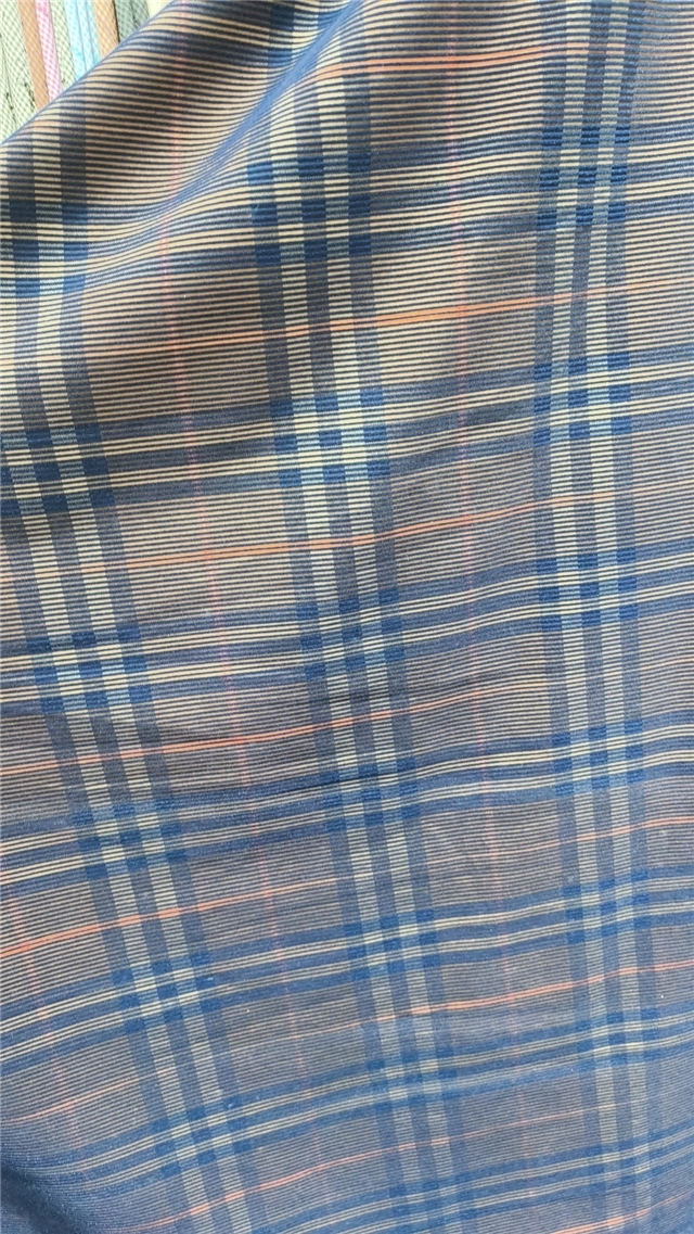 plaid corduroy fabric