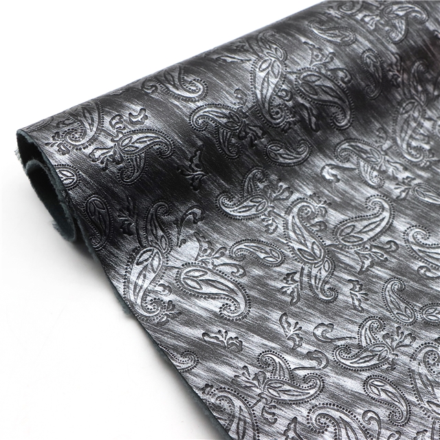 synthetic leather bump texture cashew pattern rubbing faux leather