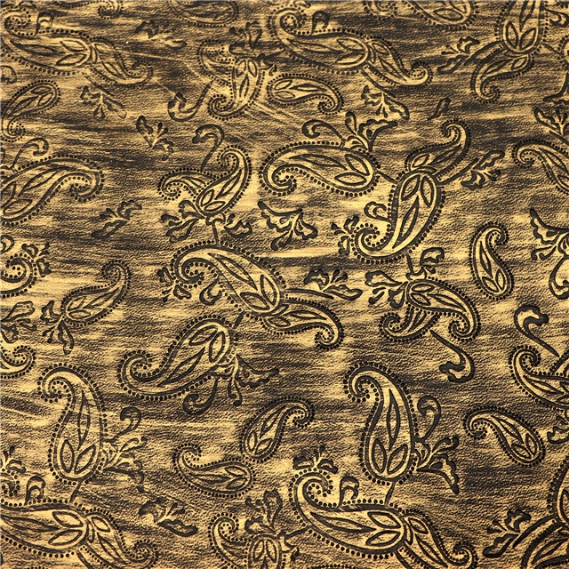 synthetic leather bump texture cashew pattern rubbing faux leather