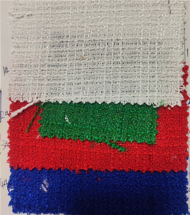 woolen woven small fragrant fabric