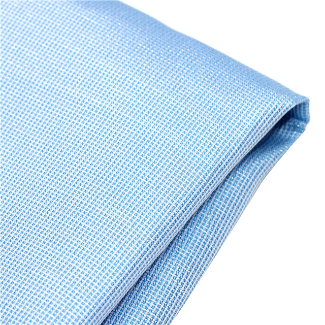 100% polyester plain color shiny gold and silver silk polyester fabric