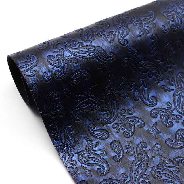 synthetic leather bump texture cashew pattern rubbing faux leather