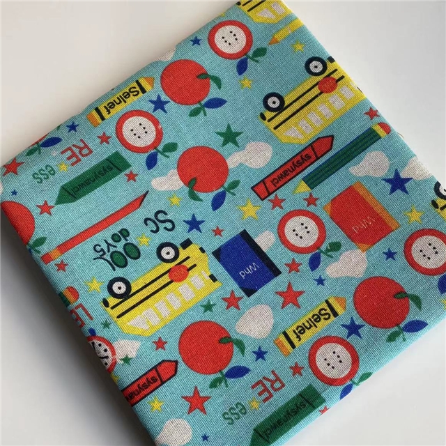 printed linen fabric