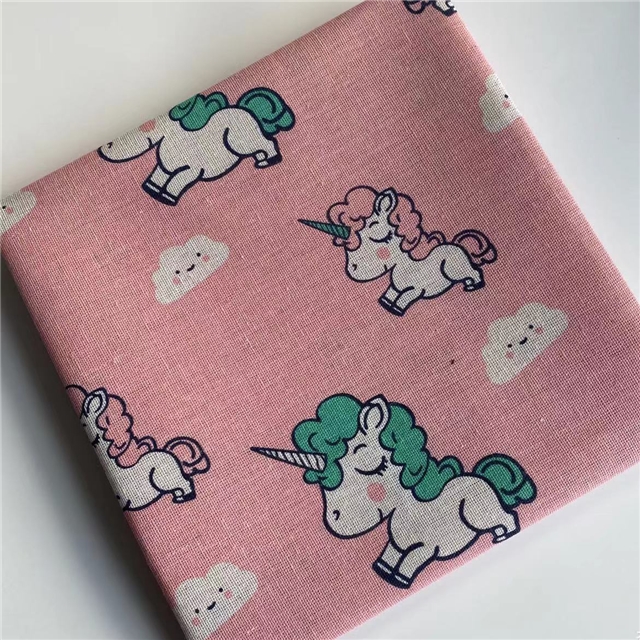 printed linen fabric
