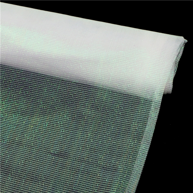 2 ways slide silk Illusion color bright mesh cloth