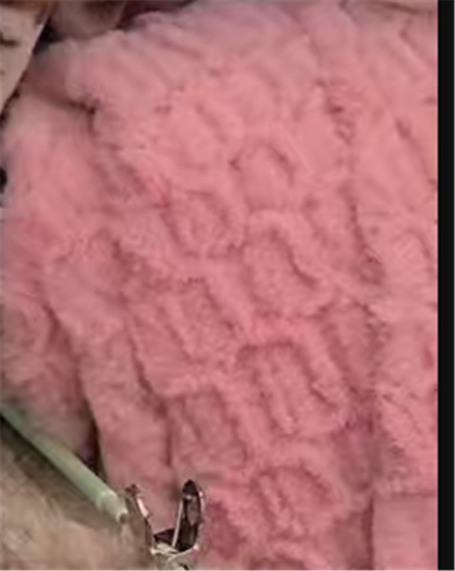 3d embossed velvet fabric