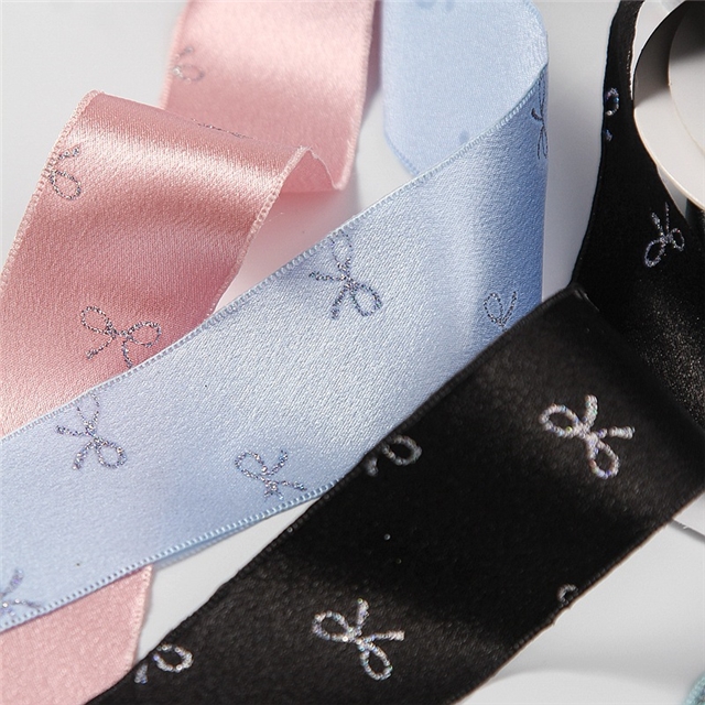 glitter bows ribbon