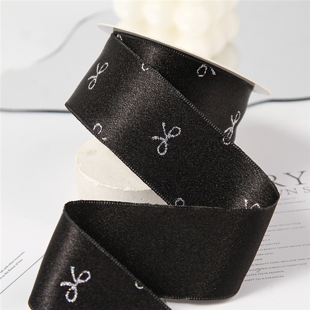glitter bows ribbon