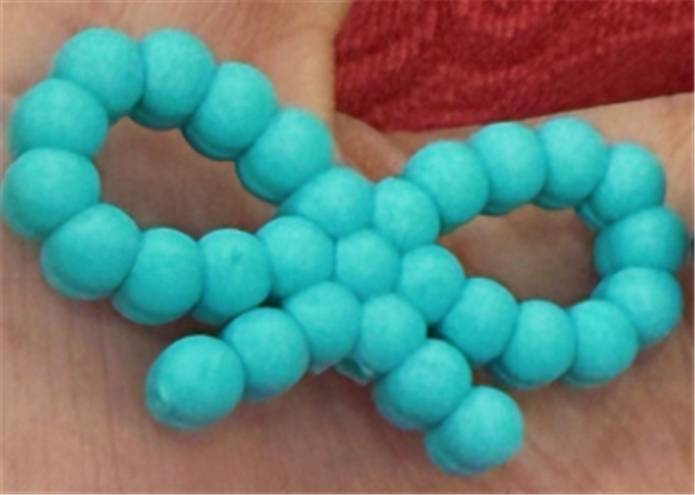 silicone three-dimensional bow silicone bead