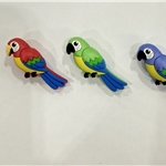 three-dimensional bird silicone bead