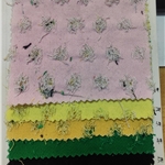 plain twill ripped hole denim fabric