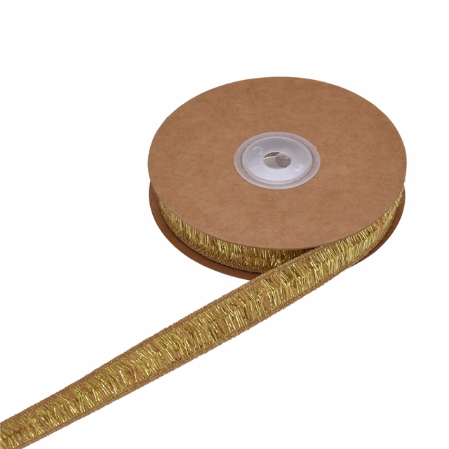christmas tassel double-layer woven tape