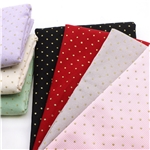 glitter dots corduroy fabric