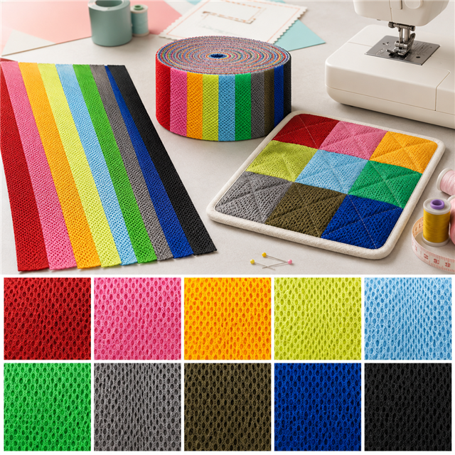 plain mesh fabric series sliced fabric set (10 styles/set,each size:6.3*50cm(2-1/2*19.7