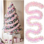 golden rainbow christmas floral decorative strips (length:2m,width:9cm） 