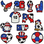2026 world cup american football embroidery patch (back with glue)