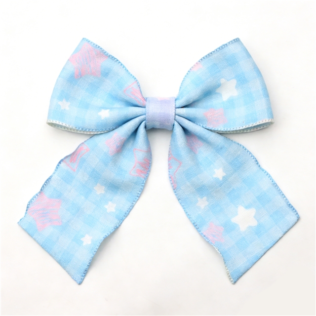 grid star embossing edge pressing ribbon