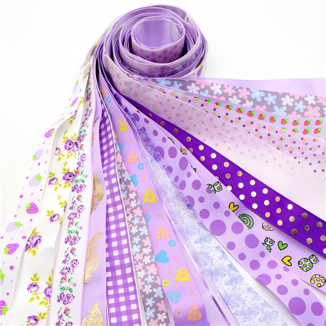 ribbon set(1yard/roll,17roll/set)