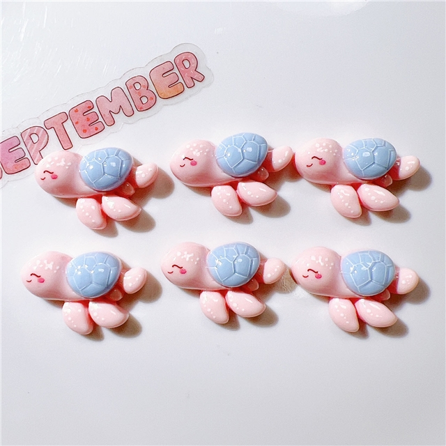 plastic/resin marine animal series 3d resin accessories