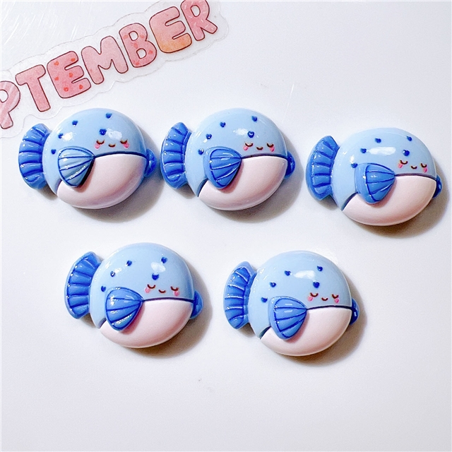 plastic/resin marine animal series 3d resin accessories