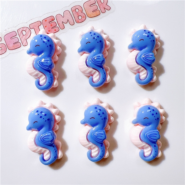 plastic/resin marine animal series 3d resin accessories