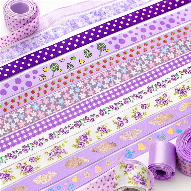 ribbon set(1yard/roll,17roll/set)