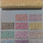 half circle beads chunky glitter heart sequins faux leather