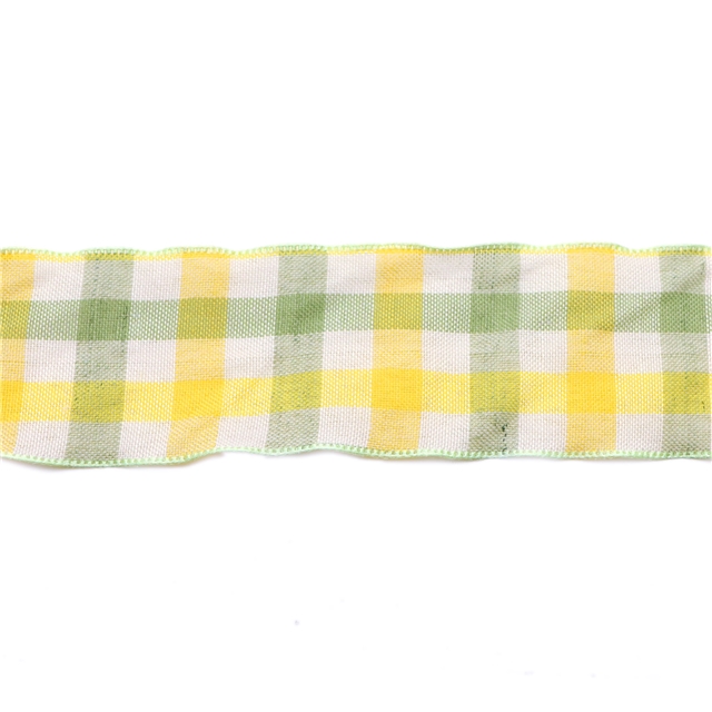 plaid embossing edge pressing ribbon（5yard/roll）