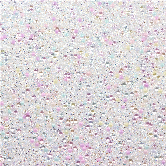 synthetic leather chunky colorful glitter sequins flower faux leather