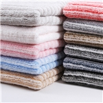 gradient striped double-sided plush fabric