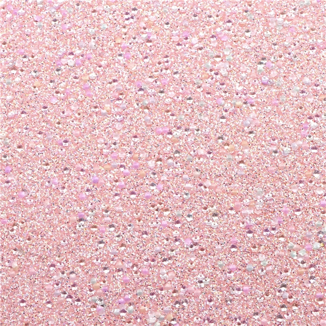 synthetic leather chunky colorful glitter sequins flower faux leather
