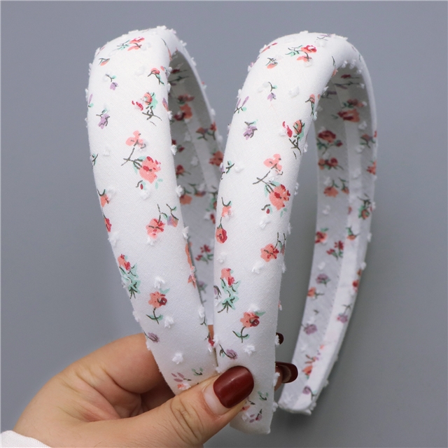 floral cutting high cranial hairband