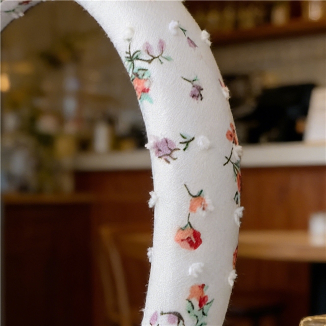 floral cutting high cranial hairband