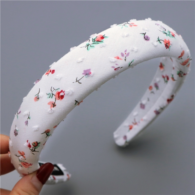 floral cutting high cranial hairband