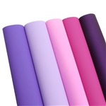 purple series plain weave faux leather set (5 pcs/set)