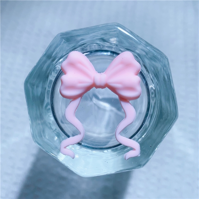 silicone three-dimensional bow headband silicone bead