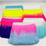 20cm double color gradient tassel lace (10m/roll)