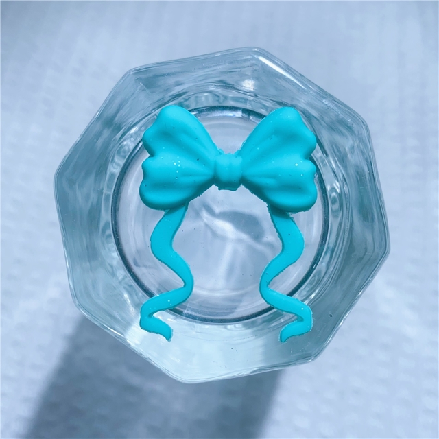 silicone three-dimensional bow headband silicone bead