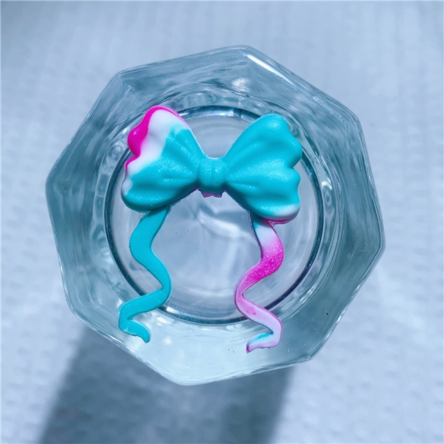 silicone three-dimensional bow headband silicone bead