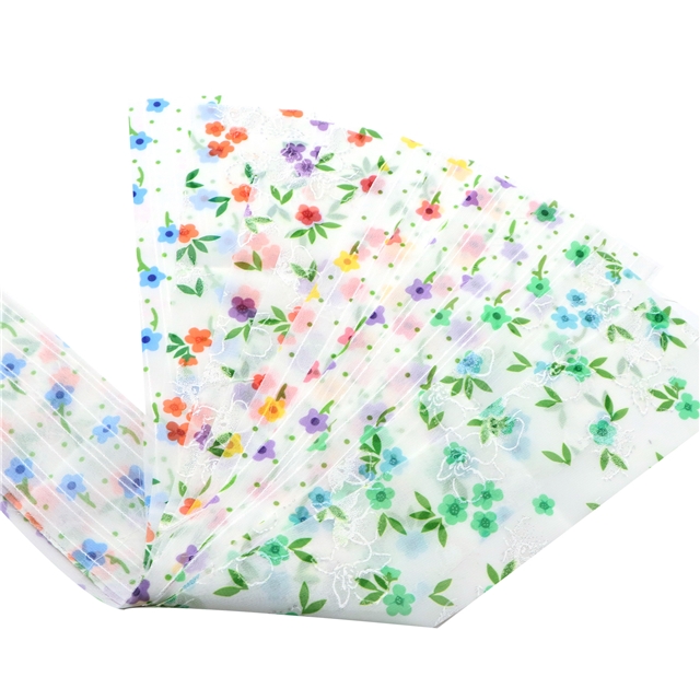 floral series sliced fabric set (10 styles/set,each size:6.3*50cm(2-1/2*19.7