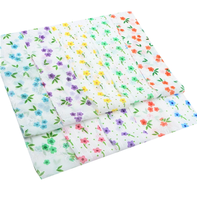 floral series sliced fabric set (10 styles/set,each size:6.3*50cm(2-1/2*19.7