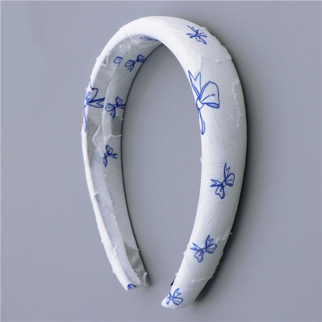 bow chiffon high cranial hairband