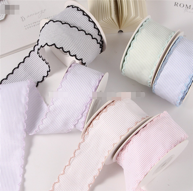 stripe moon ribbon