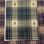 cotton jacquard herringbone twill yarn dyed checkered fabric