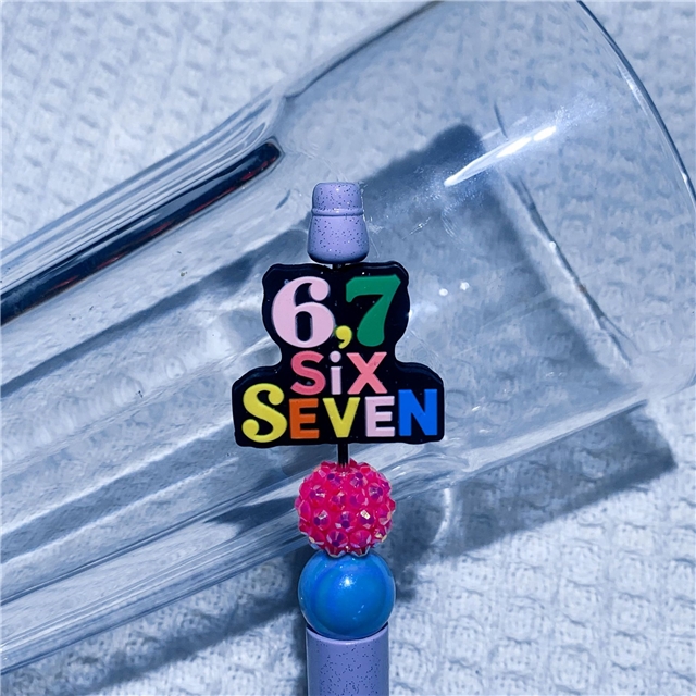 silicone letters series silicone beads
