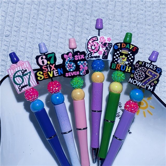 silicone letters series silicone beads