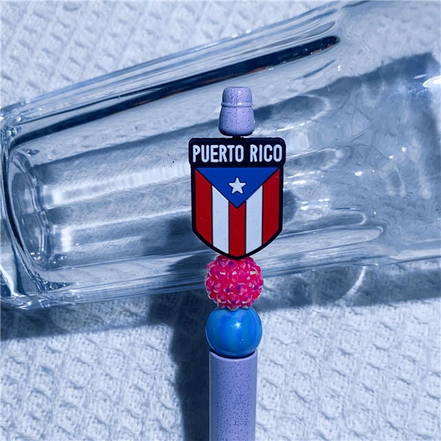 silicone independence day series silicone beads