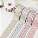 poker card single-sided printed frosted grid woven tape