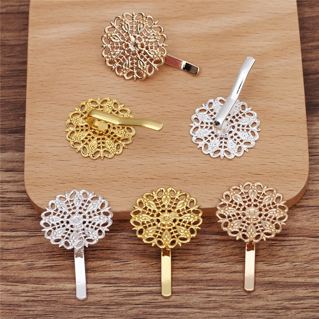 metal vintage palace classical hair buckle