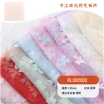 three dimensional bowtie mesh fabric